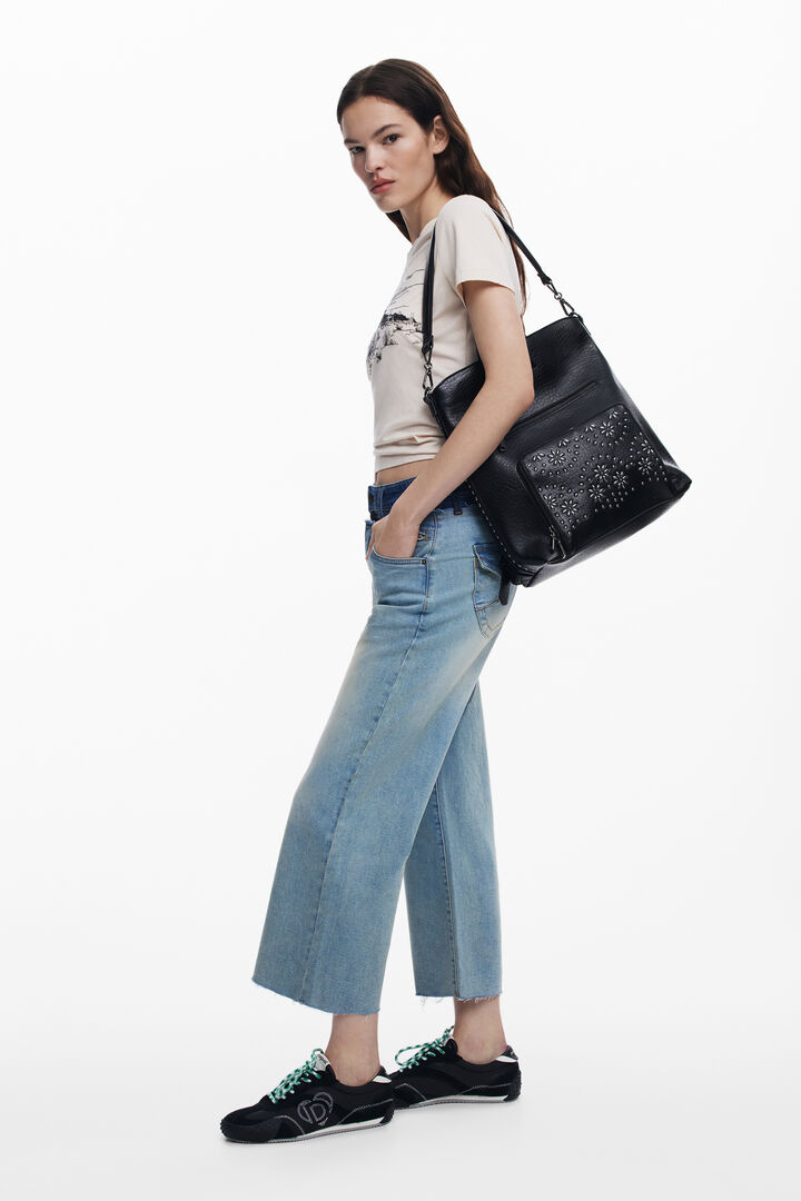 Medium perforated backpack | Desigual