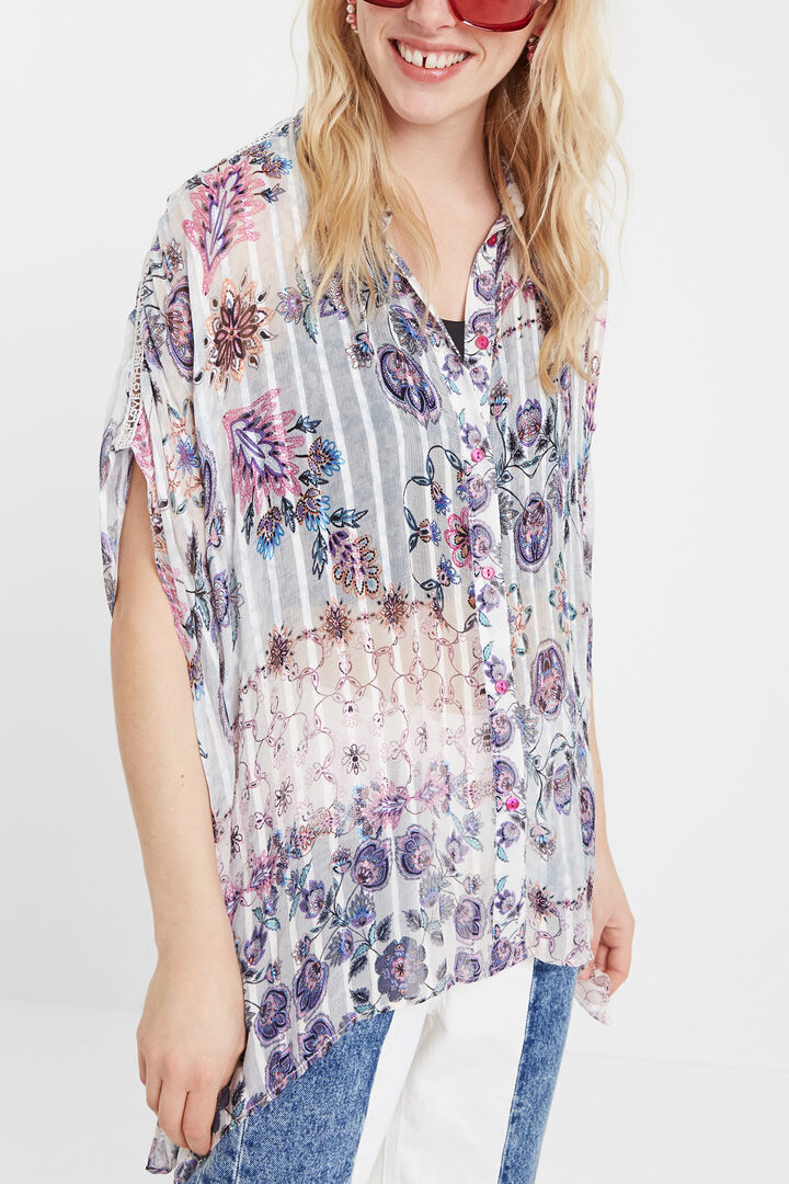 Boho short sleeve shirt | Desigual