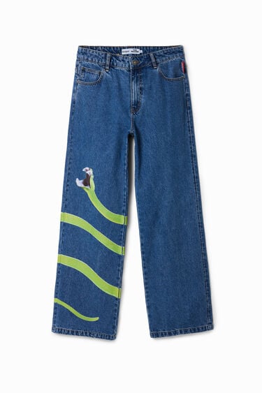 Spodnie jeansowe Tyler McGillivary | Desigual