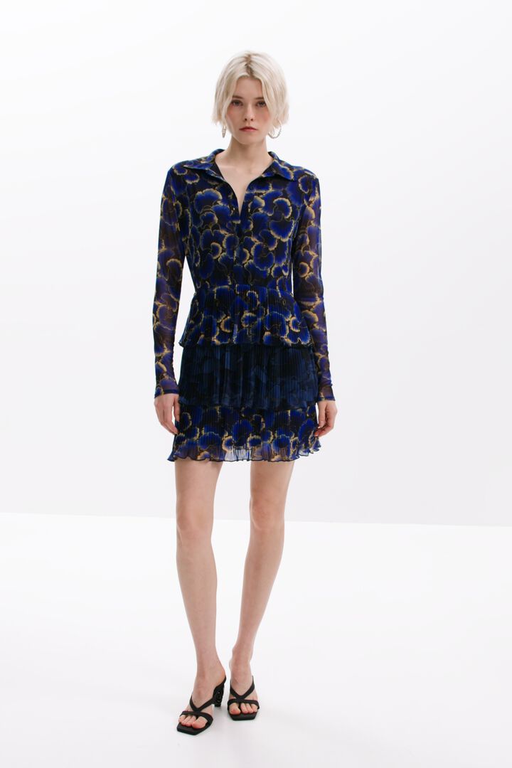 Vestido com babados M. C. Lacroix | Desigual