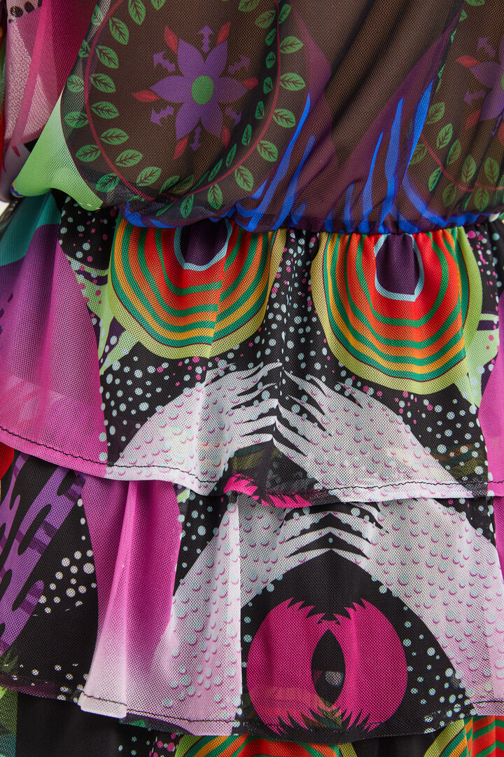 M. Christian Lacroix layered dress | Desigual