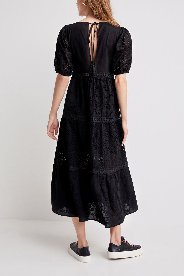 Vestido boho bordados | Desigual