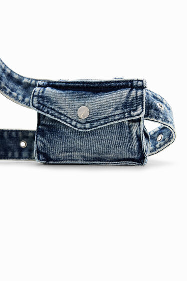Denim pockets belt | Desigual