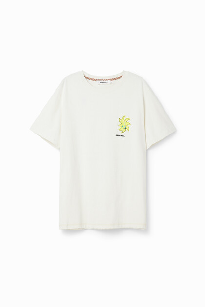 T-shirt manches courtes soleil