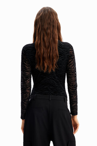 Body vellut zebra | Desigual