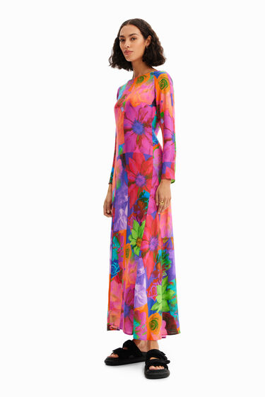Vestido largo floral | Desigual