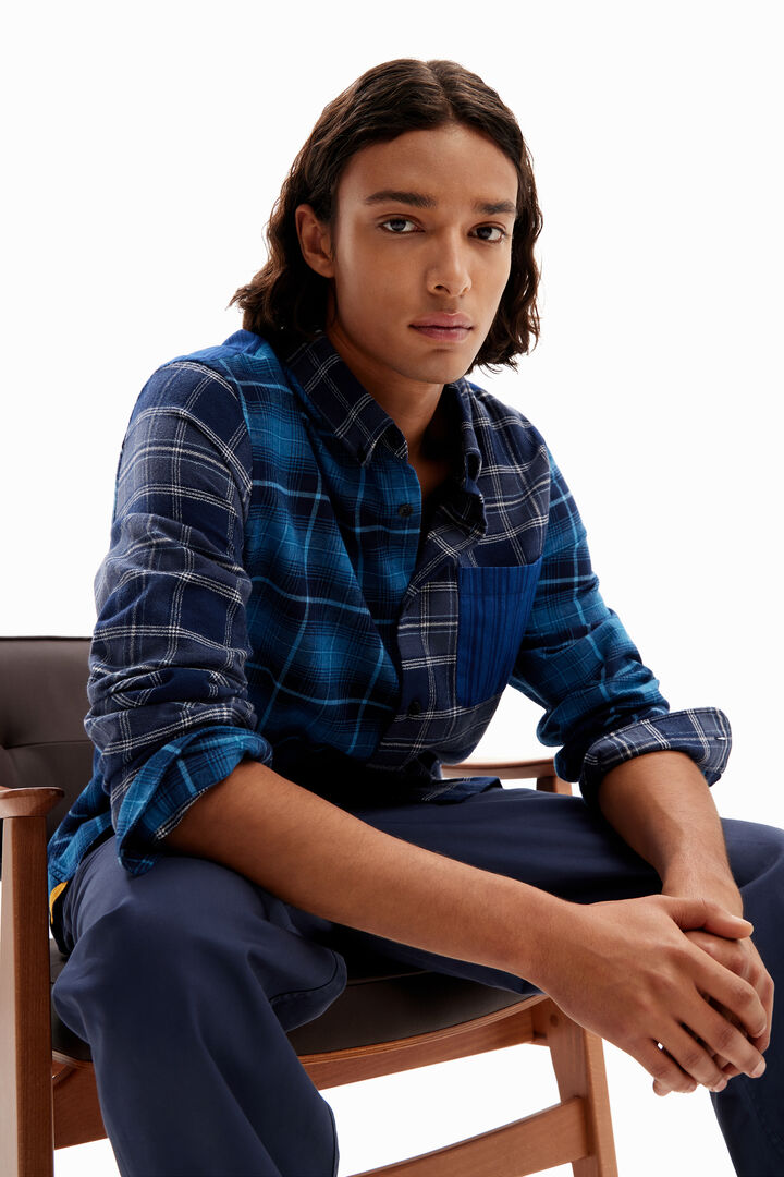 Plaid flannel shirt | Desigual