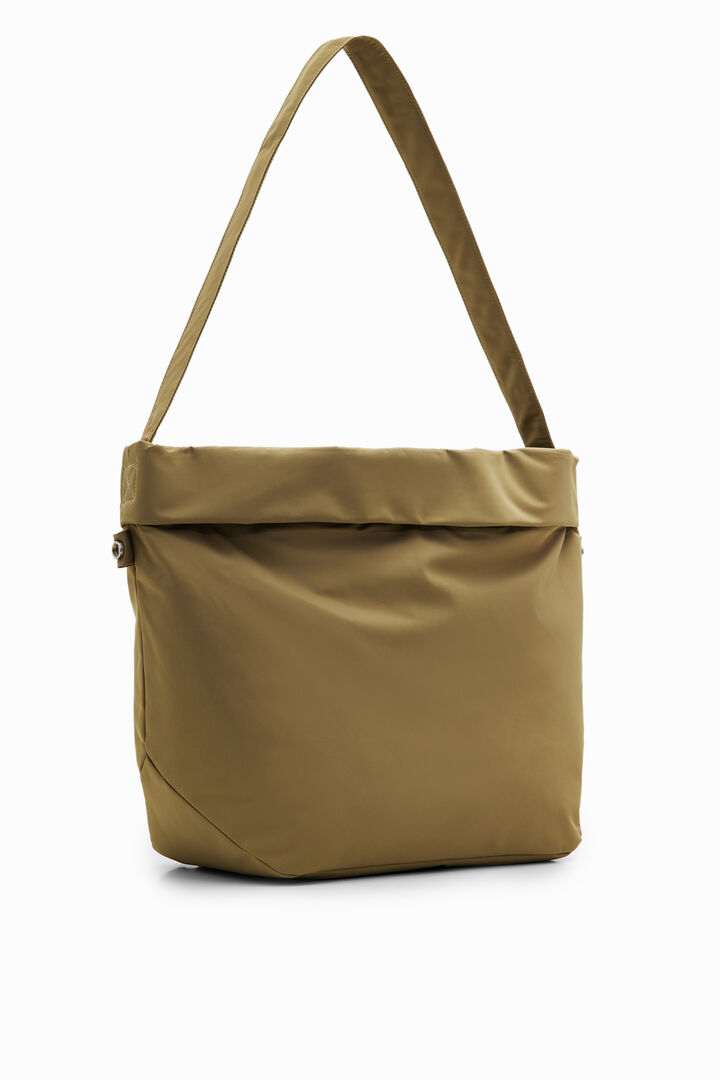 L reversible nylon tote bag | Desigual