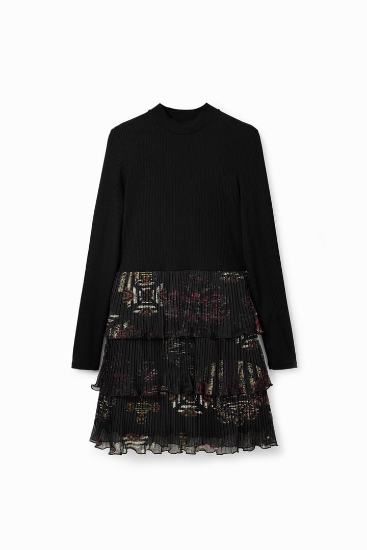 Short pleated dress | Desigual
