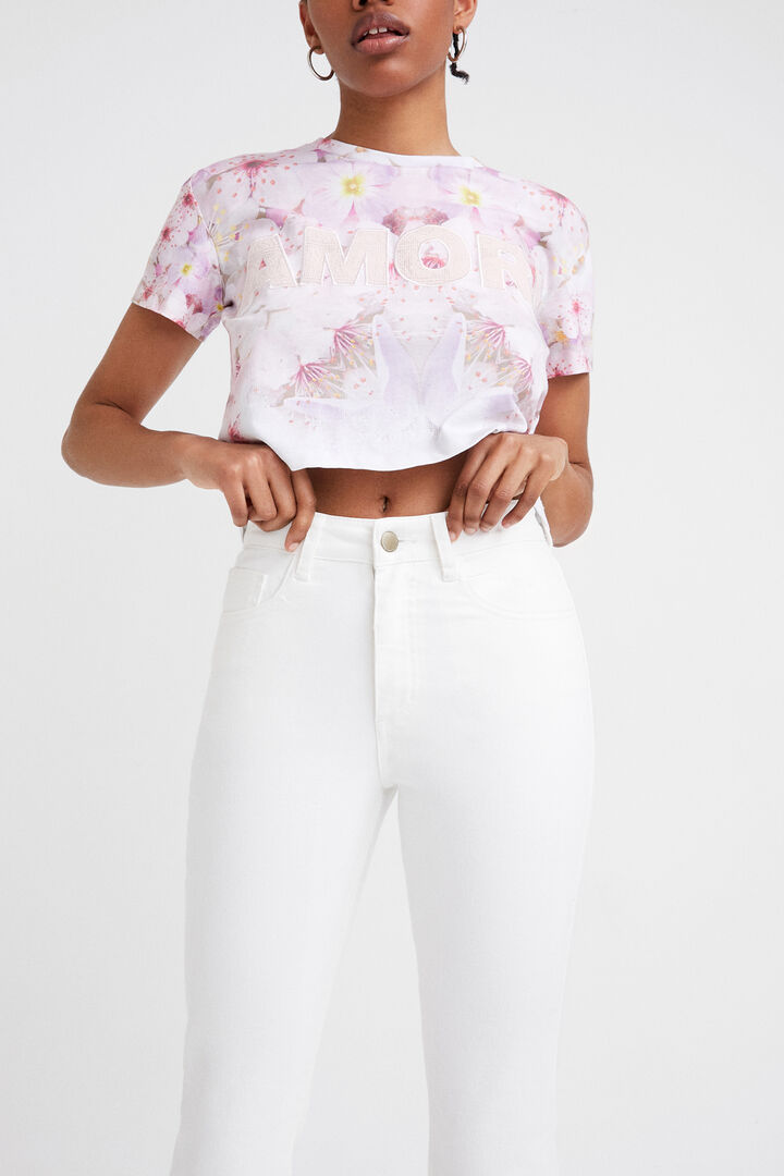 Vaquero Flare cropped | Desigual