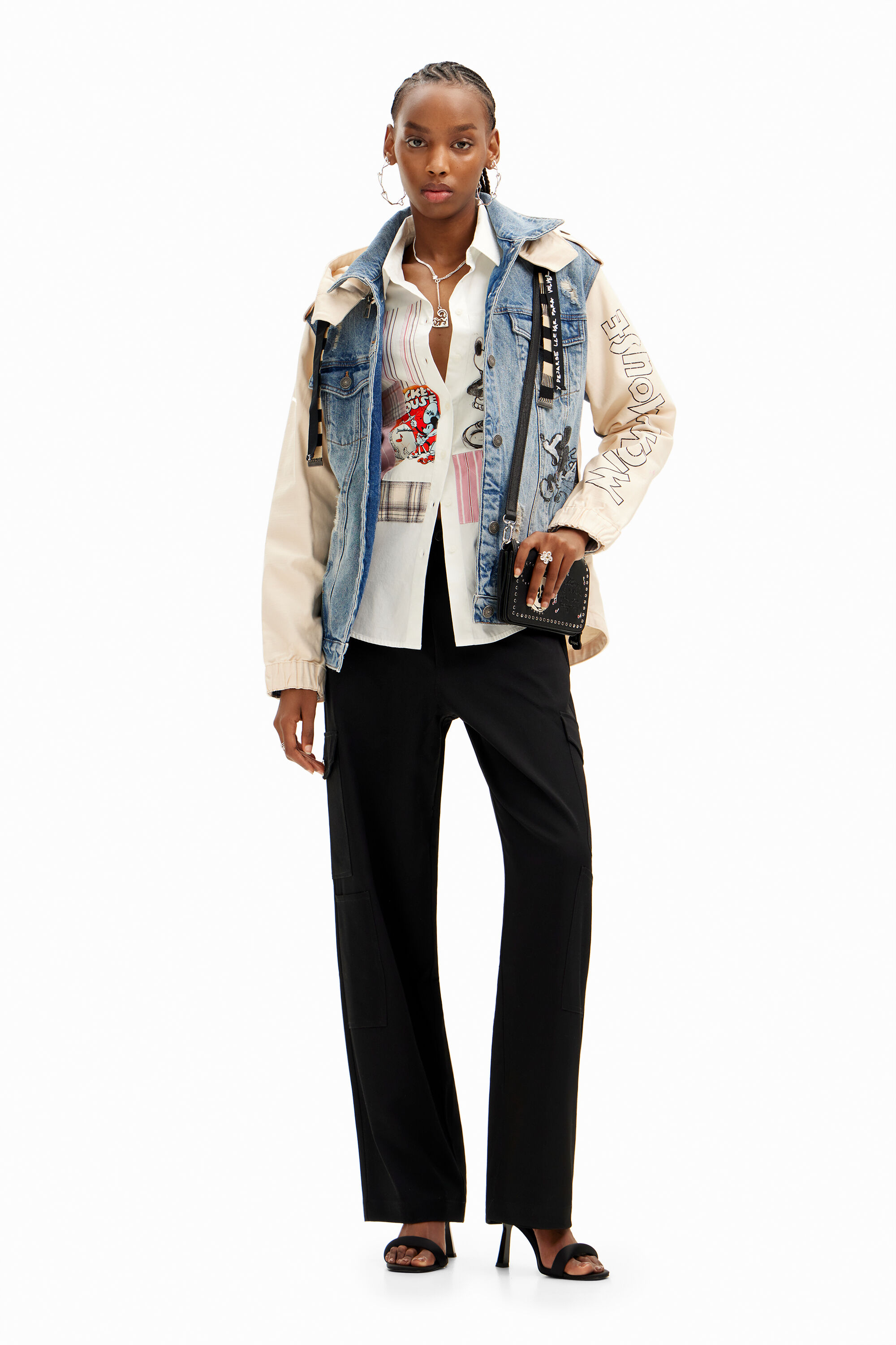 Women s Mickey Mouse parka jacket I Desigual