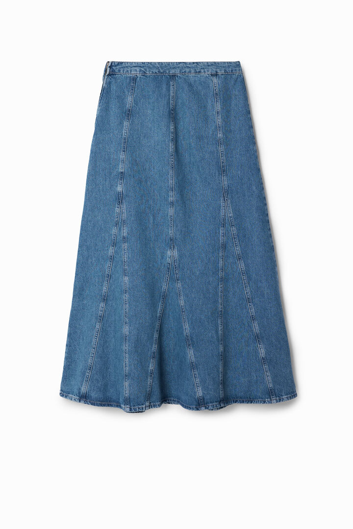 Falda larga denim | Desigual