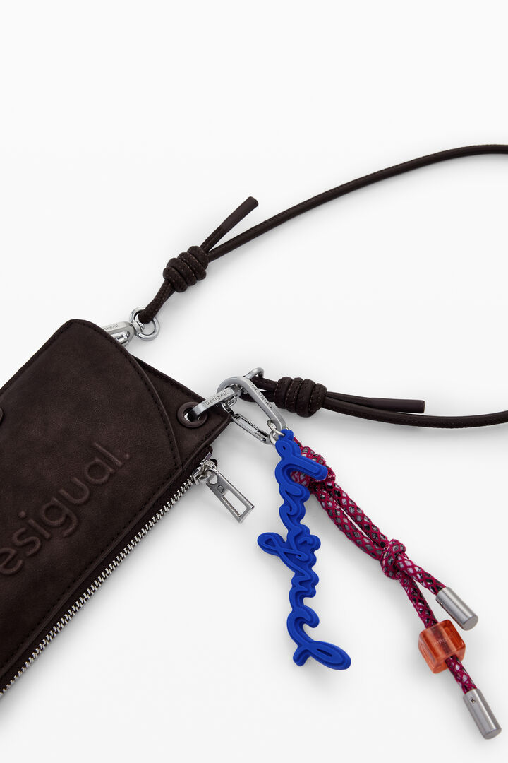 Porta mòbil logo 3D mitjà | Desigual