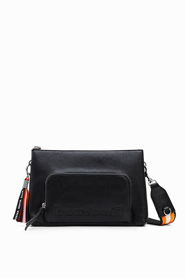 Petit sac à bandoulière demi-logo | Desigual