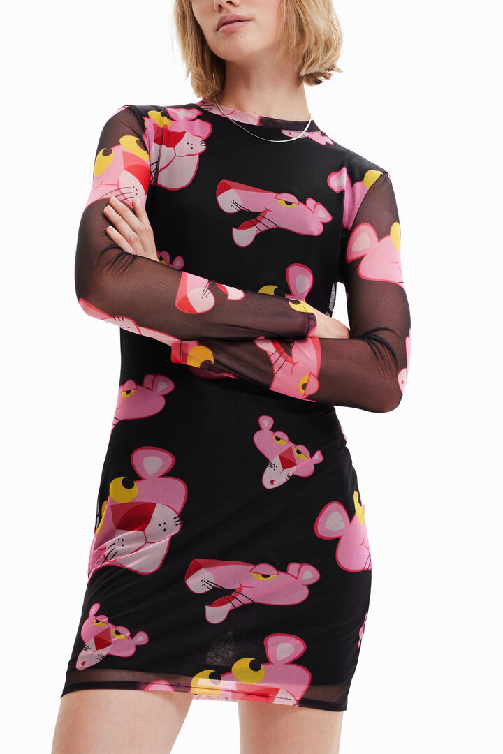 Krátke šaty Pink Panther | Desigual