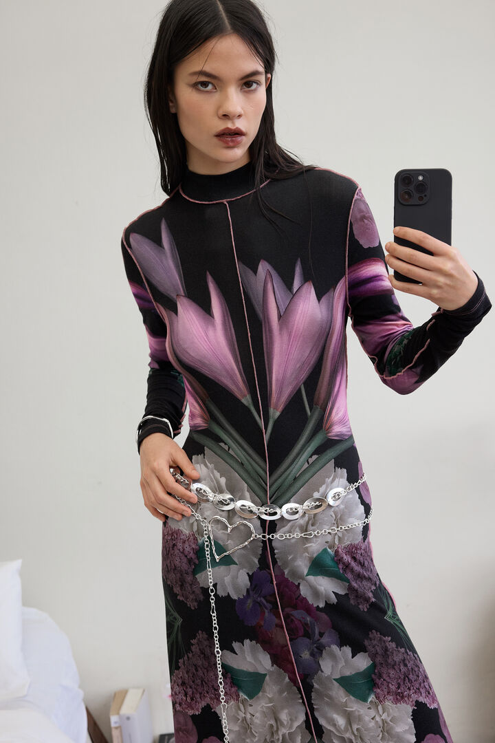 Long mirror dress | Desigual