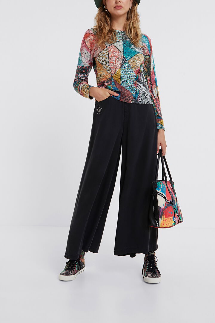 Bolso de mano manchas arty | Desigual