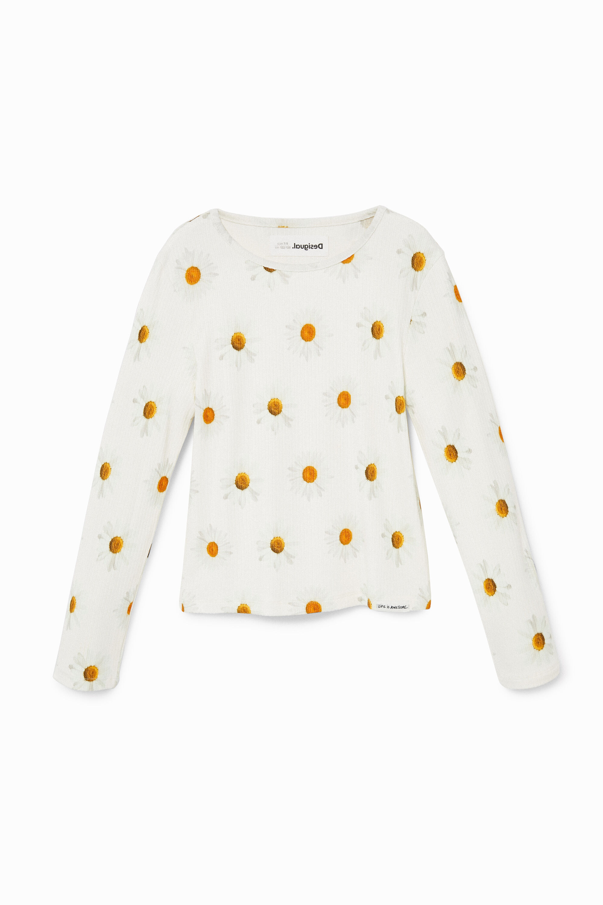 Camiseta margaritas