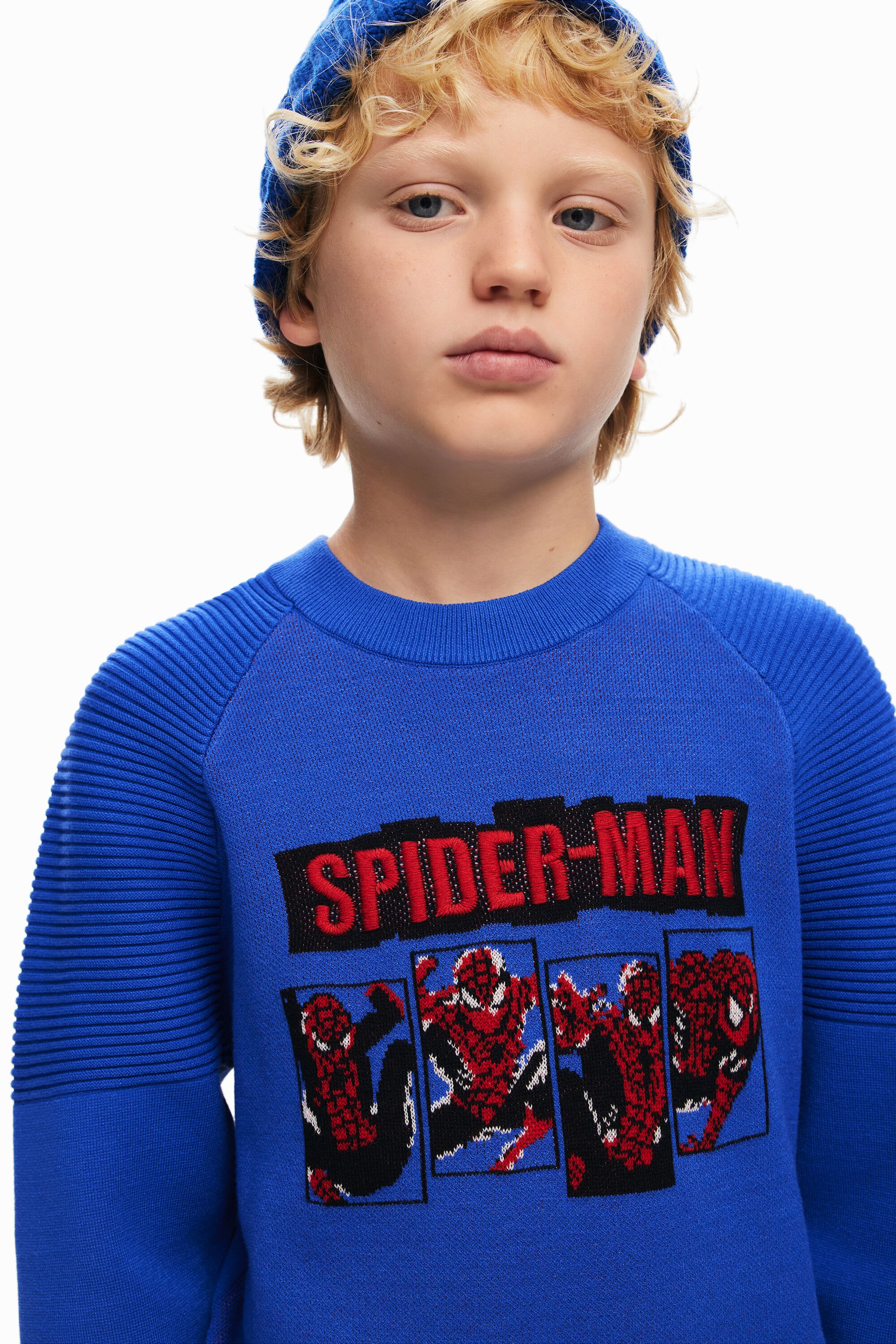Spiderman sweatshirt without hood for girls I Desigual