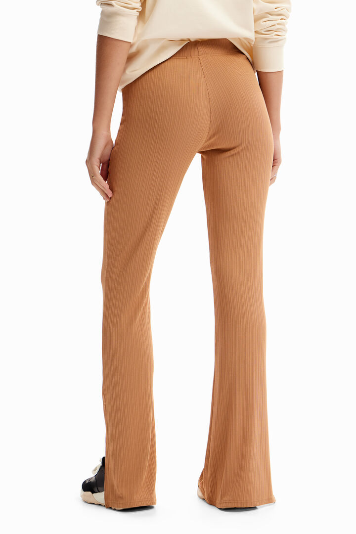 Pantalons flare elàstics | Desigual