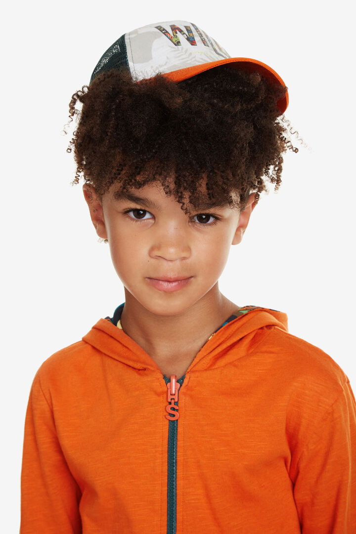 Two-colour Lettering Hat Canoening | Desigual