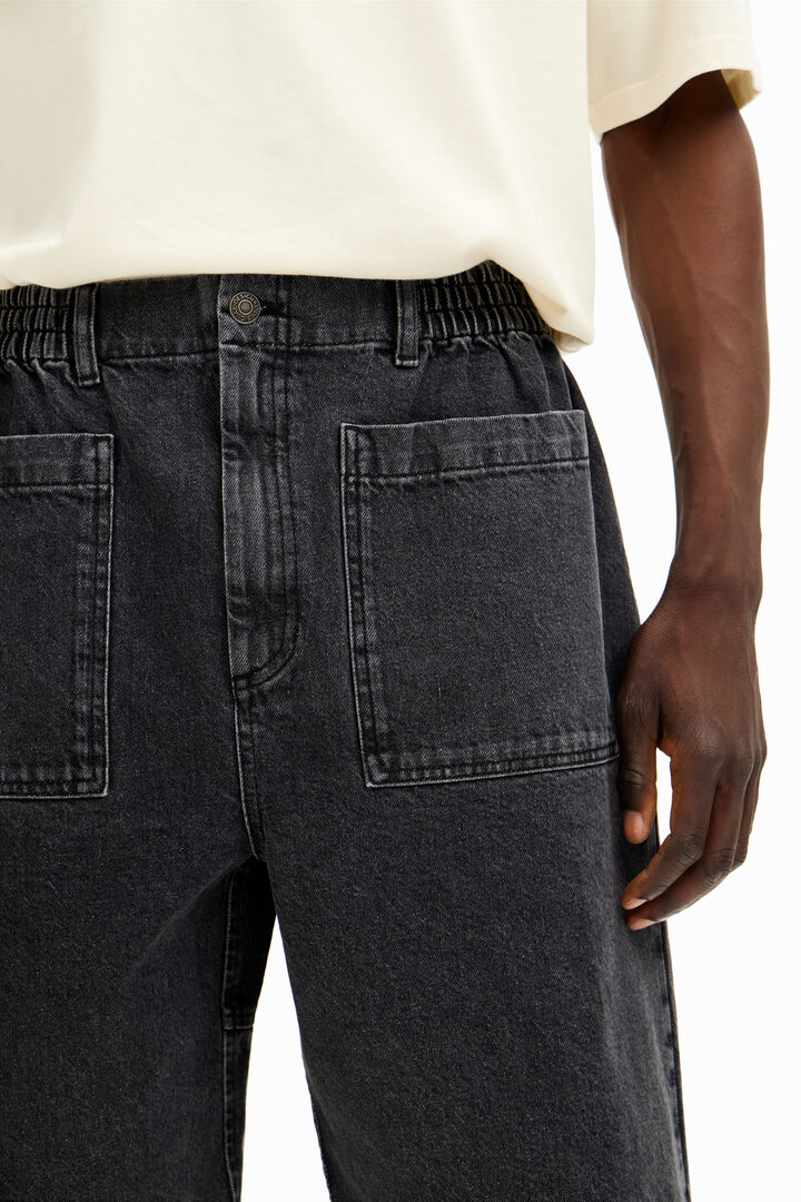 Denim shorts with pockets | Desigual