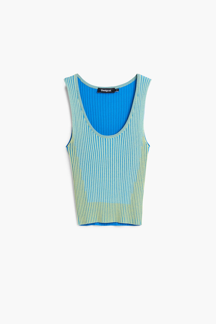 T-shirt à rayures texturées | Desigual