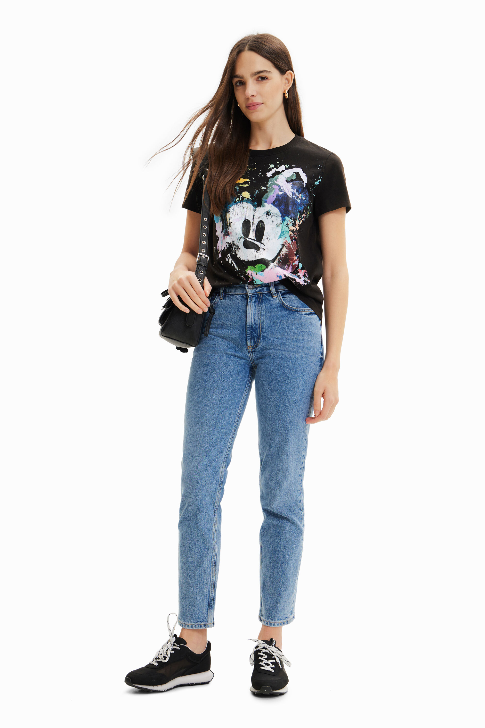 Desigual Disney's Mickey Mouse arty T-shirt