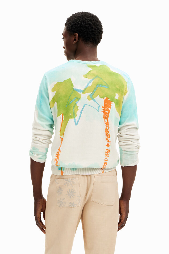 Jersey de punto acuarela | Desigual