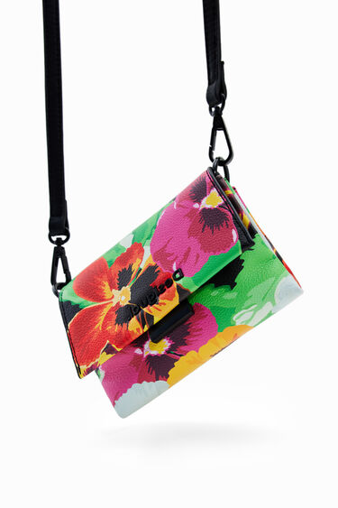 Mini floral crossbody bag | Desigual
