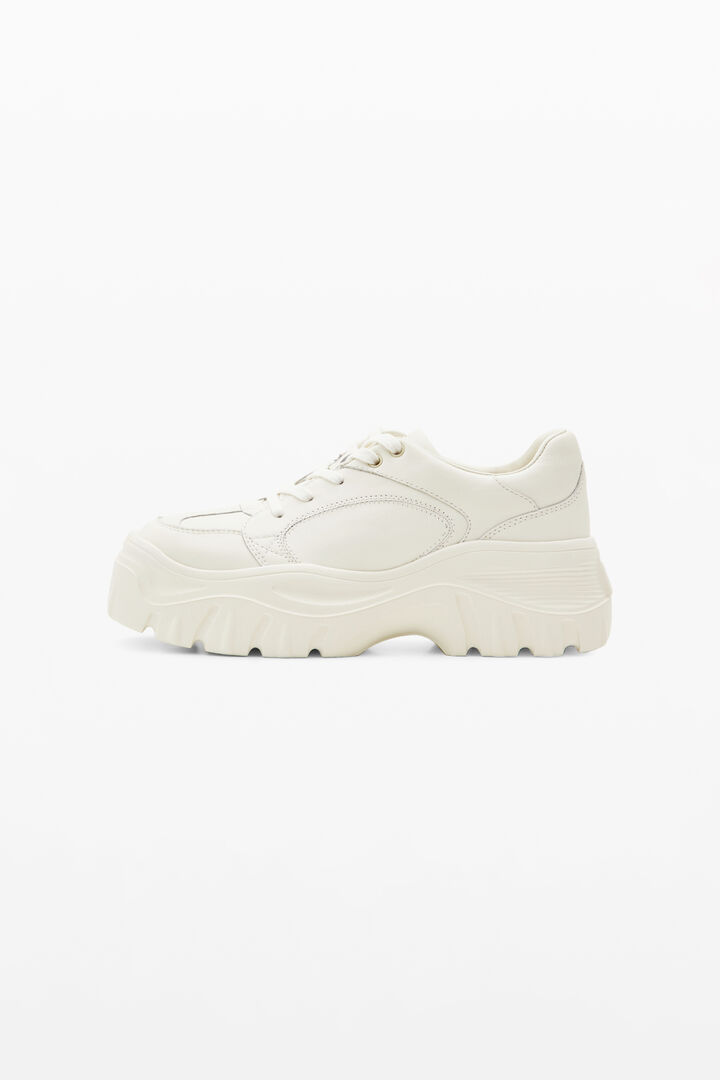 Chunky leather sneakers | Desigual