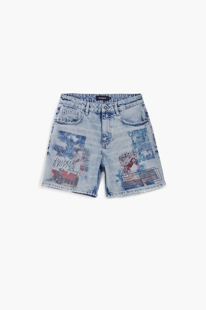 Bermuda en jean Etnic | Desigual