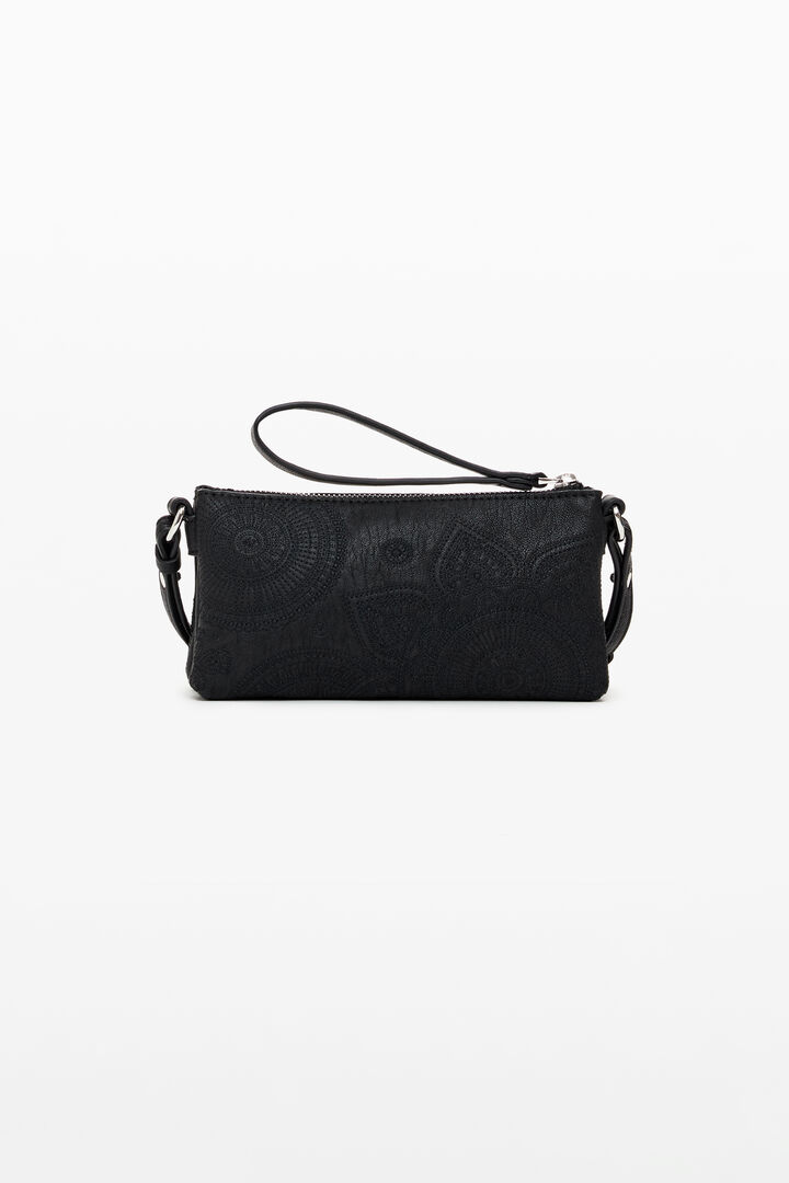 Embroidered flowers purse | Desigual