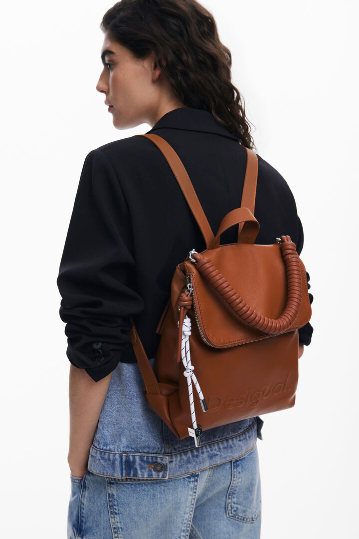 Medium 3D logo backpack | Desigual