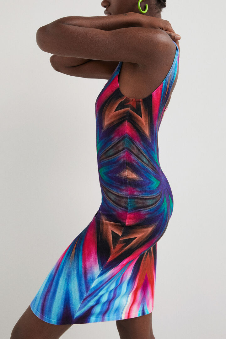 Kaleidoscope knit dress | Desigual