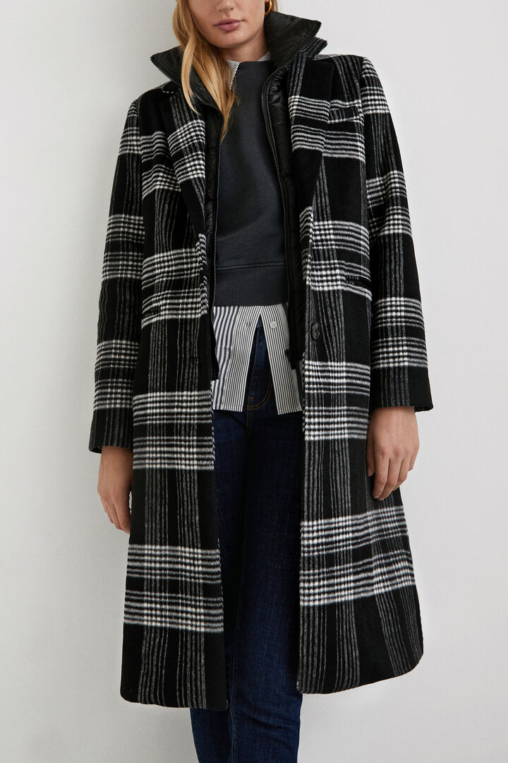 Long coat padded inner lining | Desigual