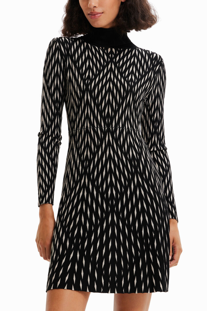 Geometric short dress | Desigual
