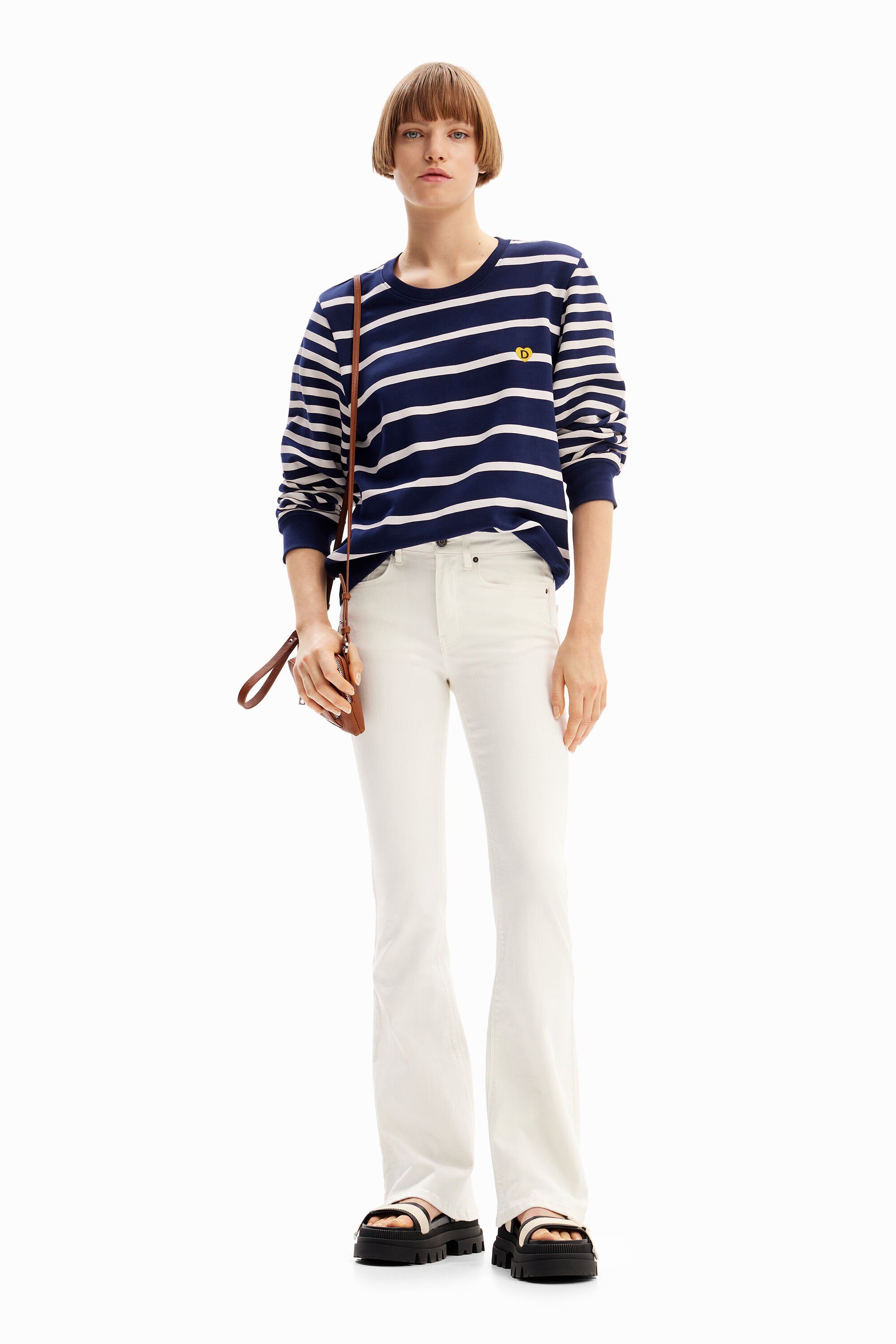 Desigual store white jeans