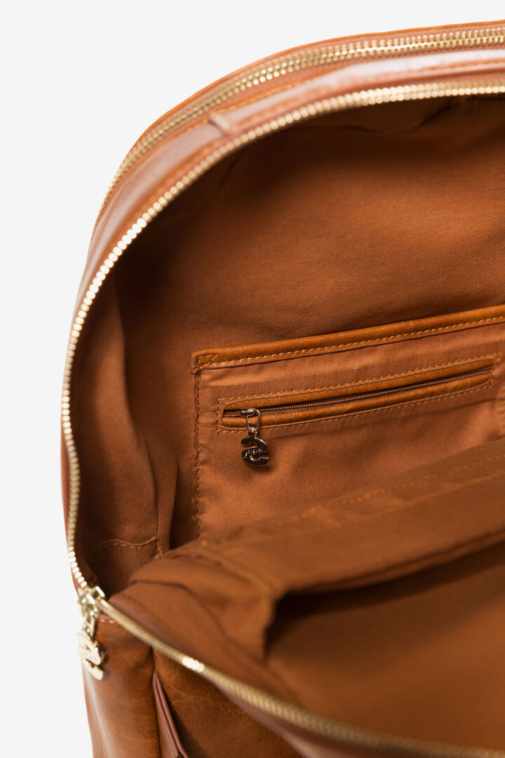 Sac à dos broderies effet cuir | Desigual