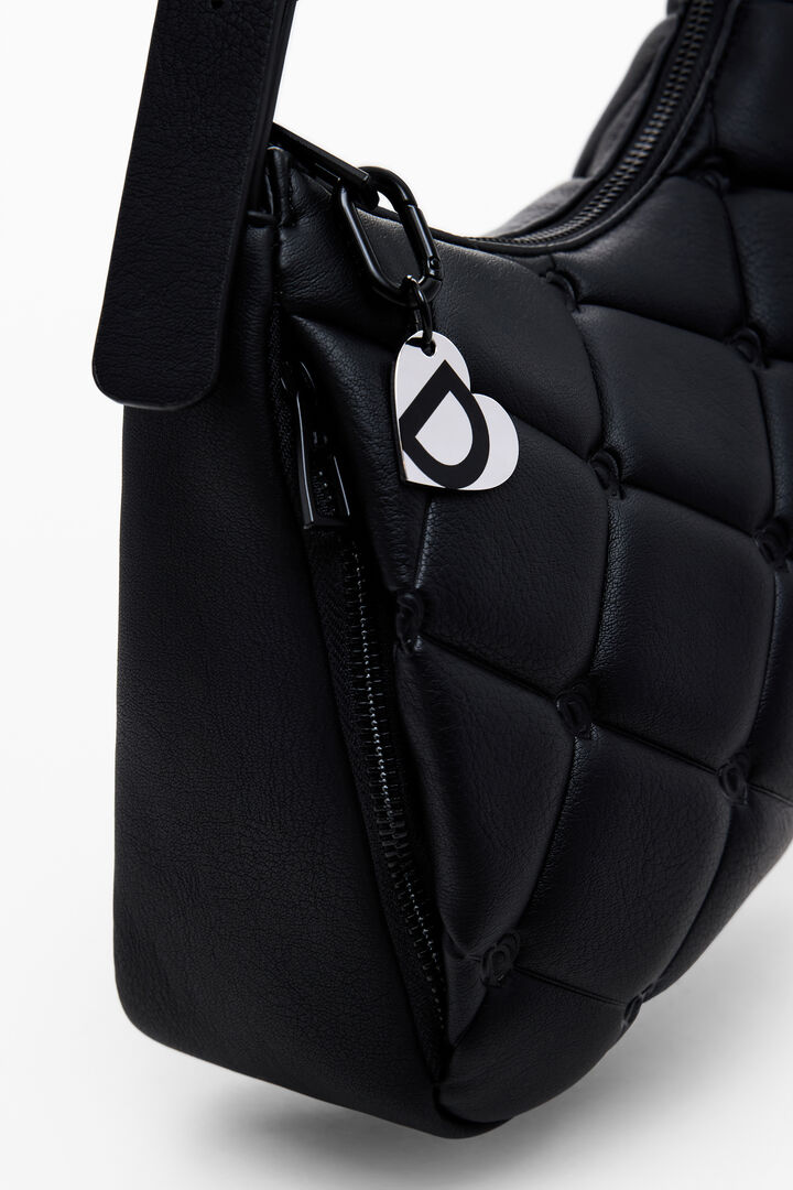 Medium quilted effect bag | Desigual