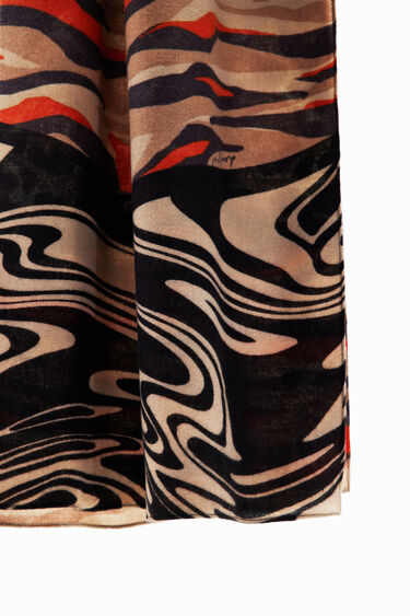 Bufanda patch animal | Desigual