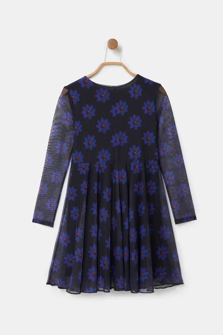 High-waist dress flowers | Desigual