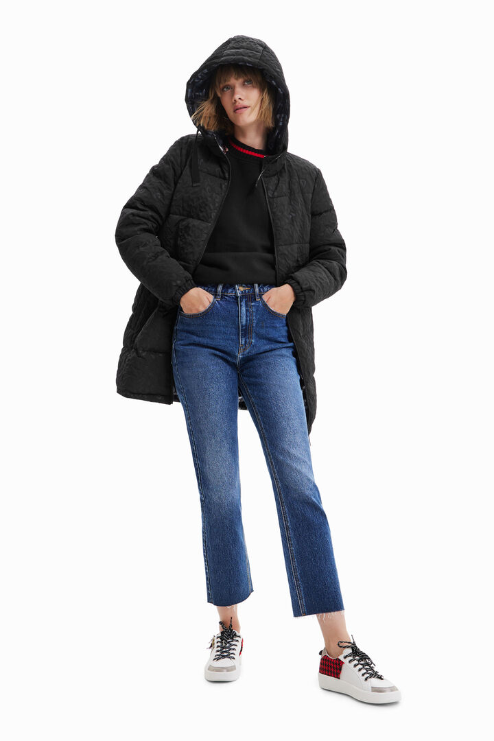 Abrigo padded animal print | Desigual