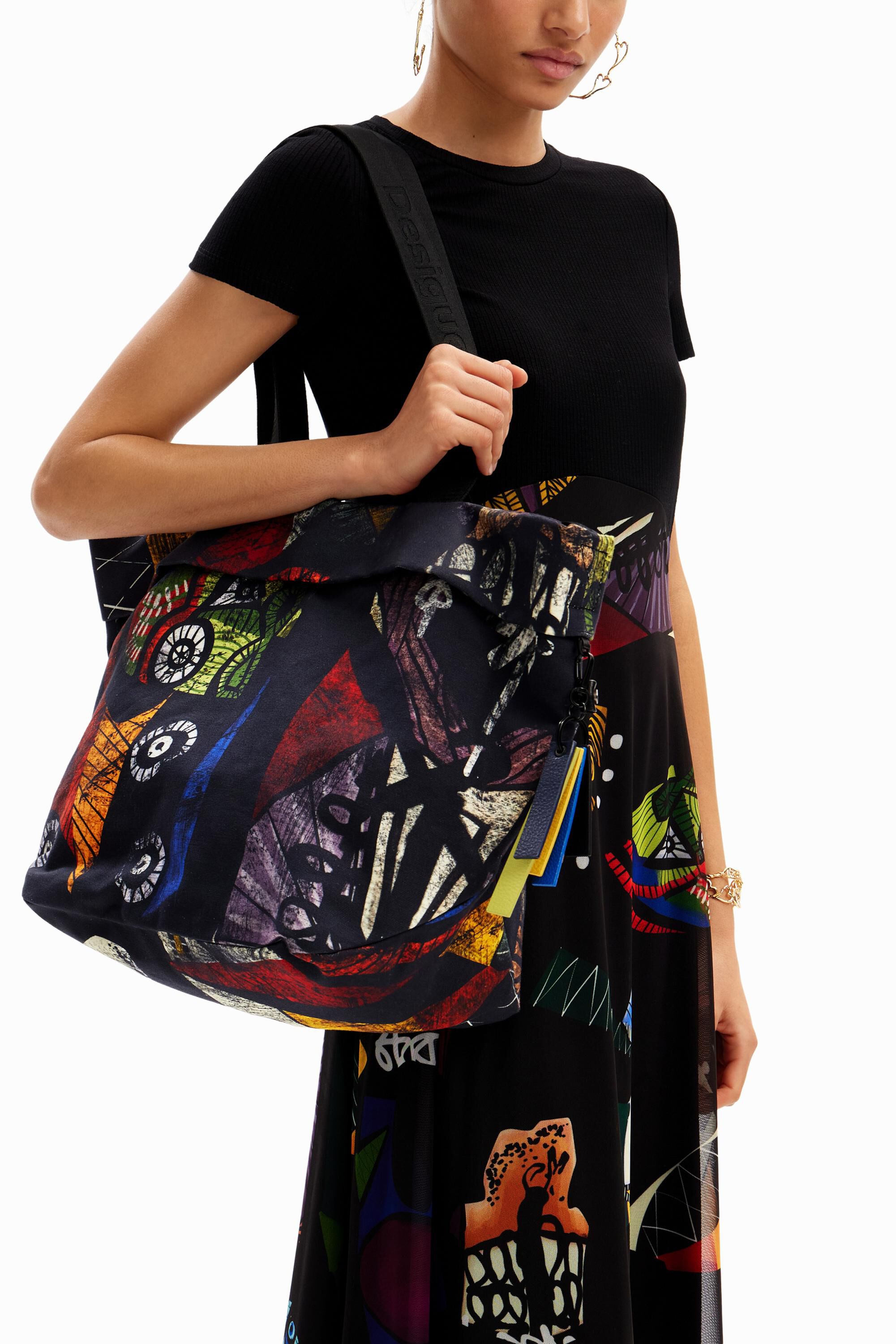 Women's M. Christian Lacroix L reversible tote bag I