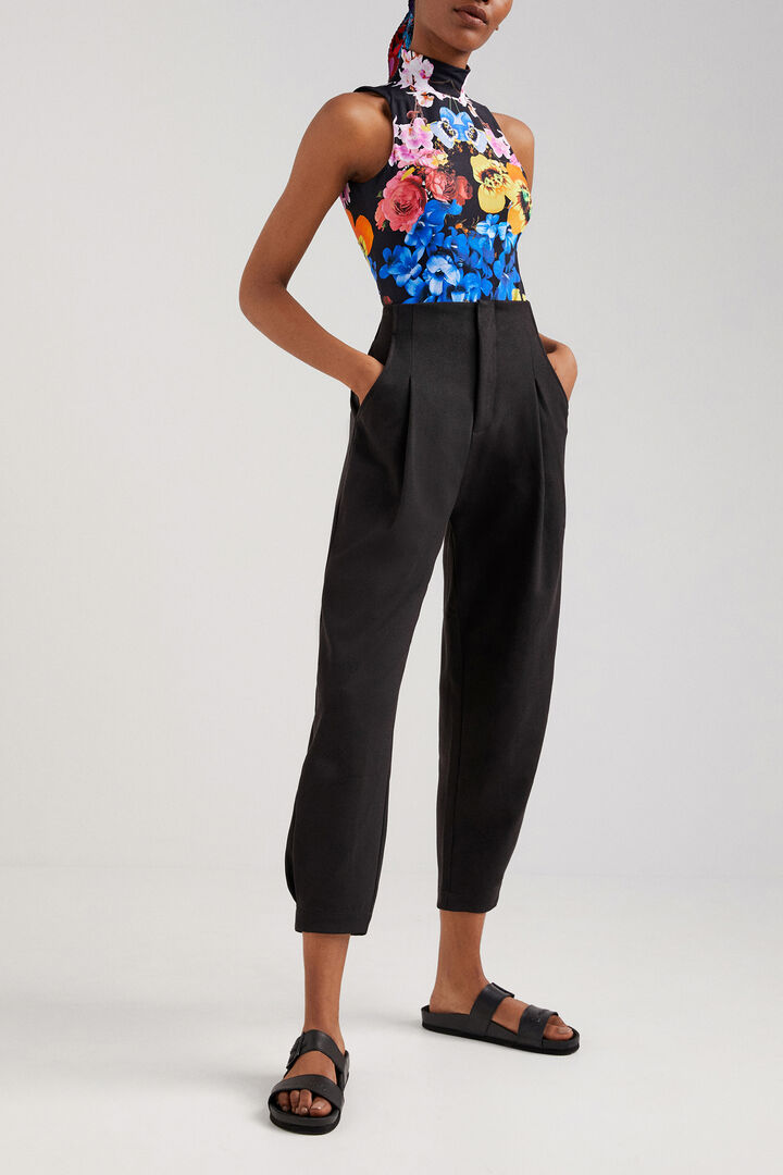 M. Christian Lacroix floral bodysuit | Desigual