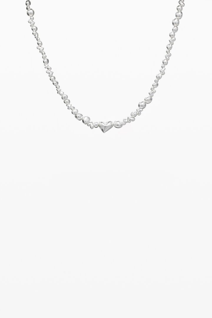 Zalio gold-plated hearts pendant | Desigual