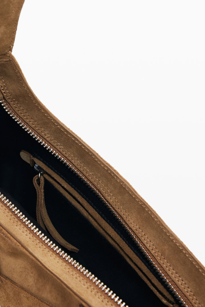 Bolso 100% piel solapa asimétrica pequeño | Desigual
