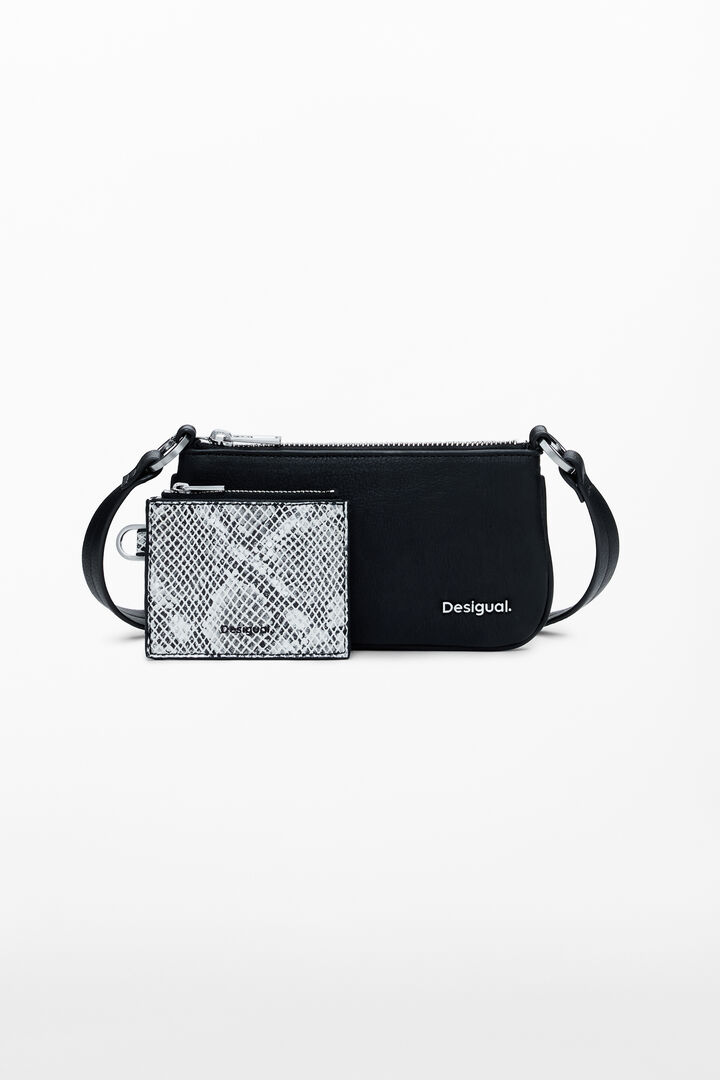 Large 2-in-1 snake wallet