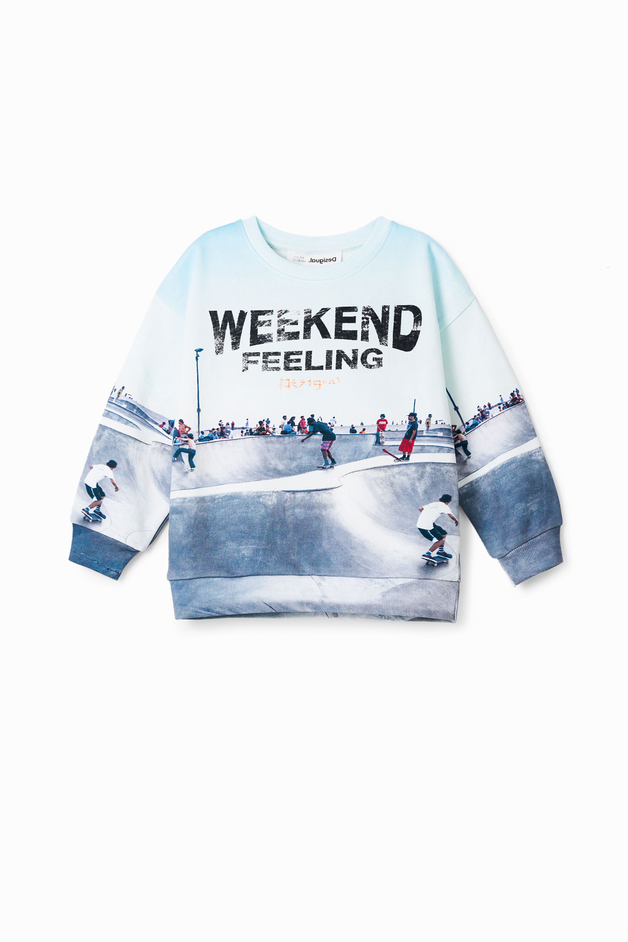 Desigual Sweatshirt Skate Park - RED