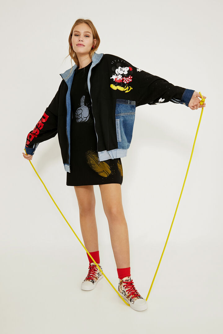 Iconic oversized denim jacket | Desigual
